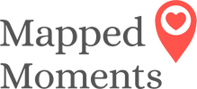 Mapped Moments logo for the site header
